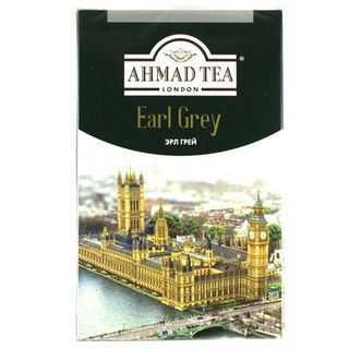 Чай Ахмад Эрл Грей черный чай с ароматом бергамота 100г